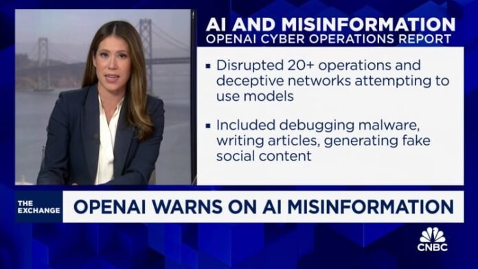 OpenAI warns against misinformation about AI ahead of the elections