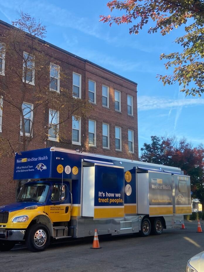 MedStar Health opens mobile health center at Franciscan Center

