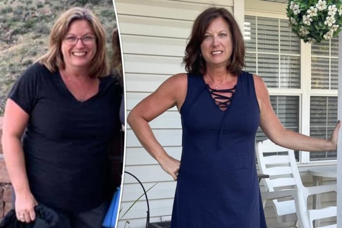 Mom loses 58 pounds a year by walking and eating healthier

