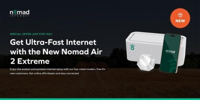 Nomad Internet launches the Nomad Air 2 Extreme offering