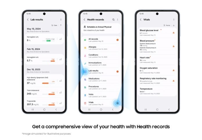 Samsung Health app update makes accessing medical records, managing medications and tracking food easier – Samsung Global Newsroom

