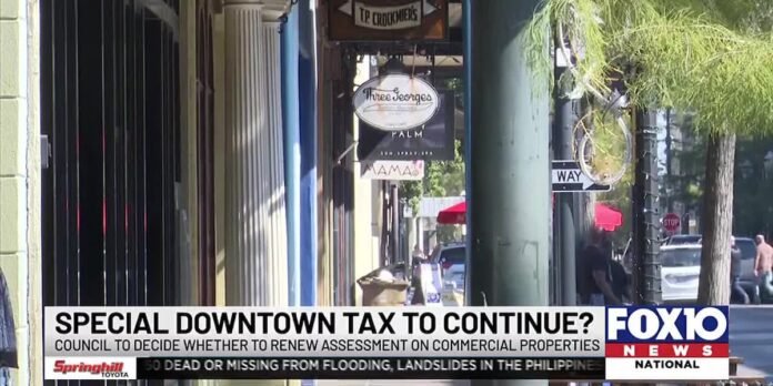 The Mobile City Council must decide whether to continue the special city tax

